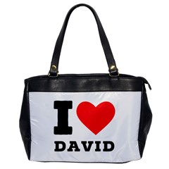 I Love David Oversize Office Handbag by ilovewhateva