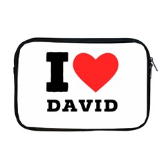 I Love David Apple Macbook Pro 17  Zipper Case by ilovewhateva
