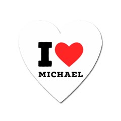 I Love Michael Heart Magnet by ilovewhateva