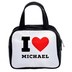 I Love Michael Classic Handbag (two Sides) by ilovewhateva