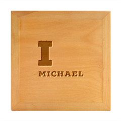 I Love Michael Wood Photo Frame Cube by ilovewhateva