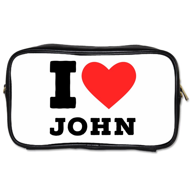 I love john Toiletries Bag (Two Sides)