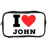 I love john Toiletries Bag (Two Sides) Back