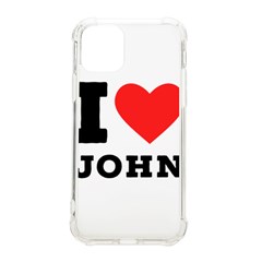 I Love John Iphone 11 Pro 5 8 Inch Tpu Uv Print Case by ilovewhateva