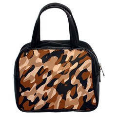 Abstract Camouflage Pattern Classic Handbag (two Sides) by Jack14