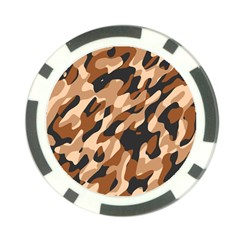 Abstract Camouflage Pattern Poker Chip Card Guard (10 Pack) by Jack14