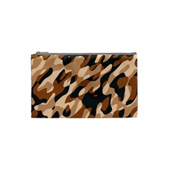 Abstract Camouflage Pattern Cosmetic Bag (small) by Jack14