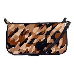 Abstract Camouflage Pattern Shoulder Clutch Bag by Jack14