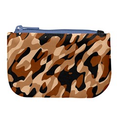 Abstract Camouflage Pattern Large Coin Purse