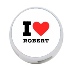 I Love Robert 4-port Usb Hub (two Sides) by ilovewhateva