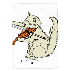 Cat Playing The Violin Art Removable Flap Cover (s) by oldshool