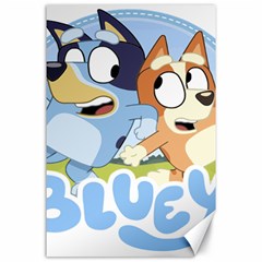 Bluey Shirt, Bluey Bingo Shirt, Bluey T-shirt, Bluey Adult Shirt, Bluey Tee Bluey Birthday Shirt, Bl Canvas 24  X 36  by avitendut