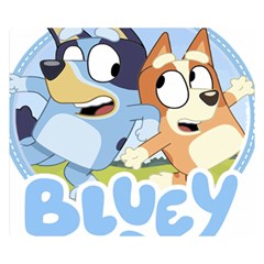 Bluey Shirt, Bluey Bingo Shirt, Bluey T-shirt, Bluey Adult Shirt, Bluey Tee Bluey Birthday Shirt, Bl Premium Plush Fleece Blanket (small) by avitendut