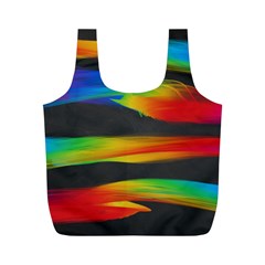 Colorful Background Full Print Recycle Bag (m) by Semog4