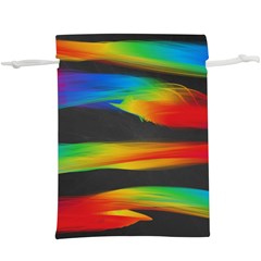 Colorful Background Lightweight Drawstring Pouch (xl) by Semog4