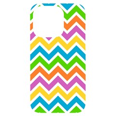 Chevron-pattern-design-texture Iphone 14 Pro Black Uv Print Case by Semog4