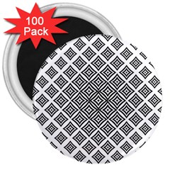 Background-pattern-halftone-- 3  Magnets (100 Pack) by Semog4