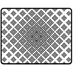 Background-pattern-halftone-- Fleece Blanket (medium) by Semog4