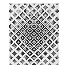 Background-pattern-halftone-- Shower Curtain 60  X 72  (medium)  by Semog4