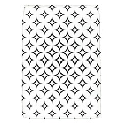 Star-curved-pattern-monochrome Removable Flap Cover (s) by Semog4