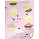 Cupcakes wallpaper paper background Canvas 36  x 48  35.26 x46.15  Canvas - 1