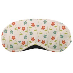 Floral-pattern-wallpaper-retro Sleeping Mask by Semog4