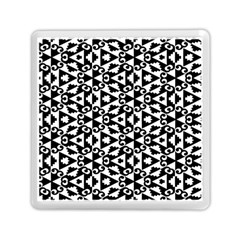 Geometric-tile-background Memory Card Reader (square) by Semog4