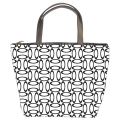 Ellipse-pattern-ellipse-dot-pattern Bucket Bag by Semog4