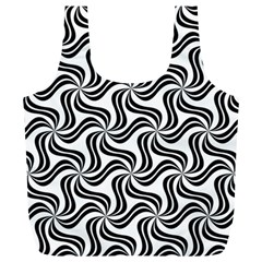Soft-pattern-repeat-monochrome Full Print Recycle Bag (xl) by Semog4