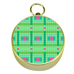 Checkerboard-squares-abstract-- Gold Compasses