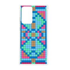 Checkerboard-squares-abstract Samsung Galaxy Note 20 Ultra Tpu Uv Case by Semog4