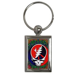 Grateful Dead Key Chain (rectangle) by Semog4