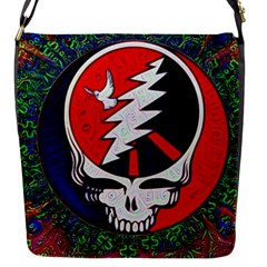 Grateful Dead Flap Closure Messenger Bag (s) by Semog4