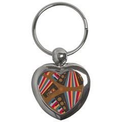 Pattern Accordion Key Chain (heart) by Semog4