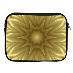Background Pattern Golden Yellow Apple Ipad 2/3/4 Zipper Cases by Semog4