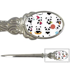 Playing Pandas Cartoons Letter Opener by Semog4