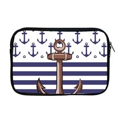 Anchor Background Design Apple Macbook Pro 17  Zipper Case by Semog4