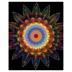 Colorful Prismatic Chromatic Drawstring Bag (small) by Semog4