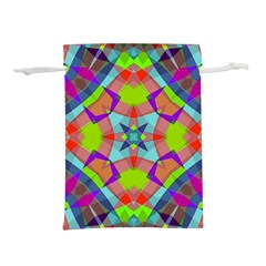 Farbenpracht Kaleidoscope Pattern Lightweight Drawstring Pouch (m) by Semog4