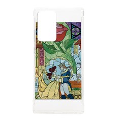 Stained Glass Rose Flower Samsung Galaxy Note 20 Ultra Tpu Uv Case