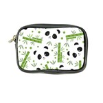 Giant Panda Bear Green Bamboo Coin Purse Front