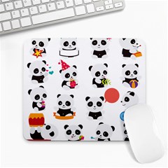 Giant Panda Bear Cuteness Large Mousepad by Salman4z