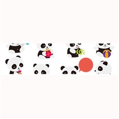 Giant Panda Bear Cuteness Large Bar Mat by Salman4z