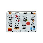 Giant Panda Bear Cuteness Cosmetic Bag (Medium) Front