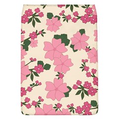 Floral Vintage Flowers Removable Flap Cover (l)