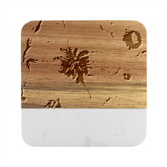 220cde476e6c434b8bbbaee3fd39d8f1 Marble Wood Coaster (square)