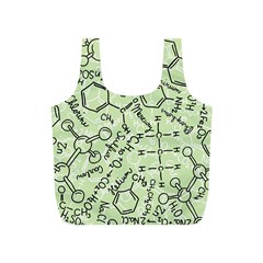 Multicolored Chemical Bond Illustration Chemistry Formula Science Full Print Recycle Bag (s) by Salman4z