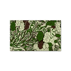 Texture Ornament Pattern Seamless Paisley Sticker Rectangular (100 Pack)