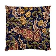 Leaves Flowers Background Texture Paisley Standard Cushion Case (two Sides) by Salman4z
