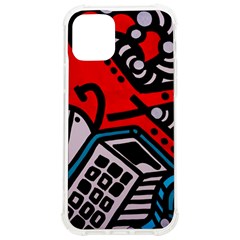 Multicolored Doodle Art Street Art Iphone 12/12 Pro Tpu Uv Print Case by Salman4z